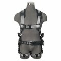 Safewaze PRO+ Slate Construction Harness: Alu 3D, Alu QC Chest/Legs PRO57